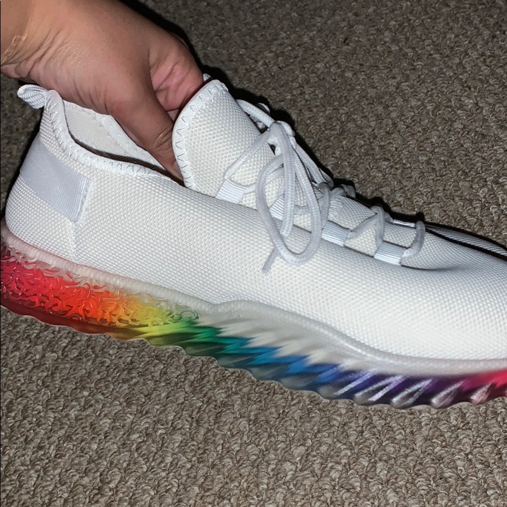 Rainbow sneakers